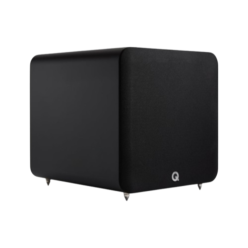 Q Acoustics 3050C 5.1 Cinema Pack – Satin Black with Q SUB120 12" Subwoofer – Satin Black
