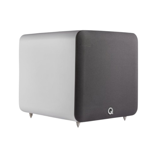 Q Acoustics 3050C 5.1 Cinema Pack – Satin White with Q SUB120 12" Subwoofer – Satin White