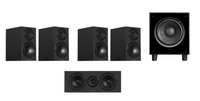 Wharfedale Diamond 12.1i HCP 5.1 Home Cinema Pack - Black with SW-10 Subwoofer