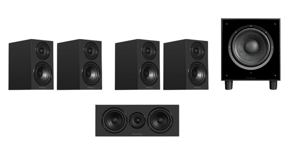 Wharfedale Diamond 12.1i HCP 5.1 Home Cinema Pack - Black with SW-10 Subwoofer