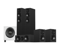 Wharfedale Diamond 12.3i HCP 5.1 Home Cinema Pack - Black with SW-10 Subwoofer