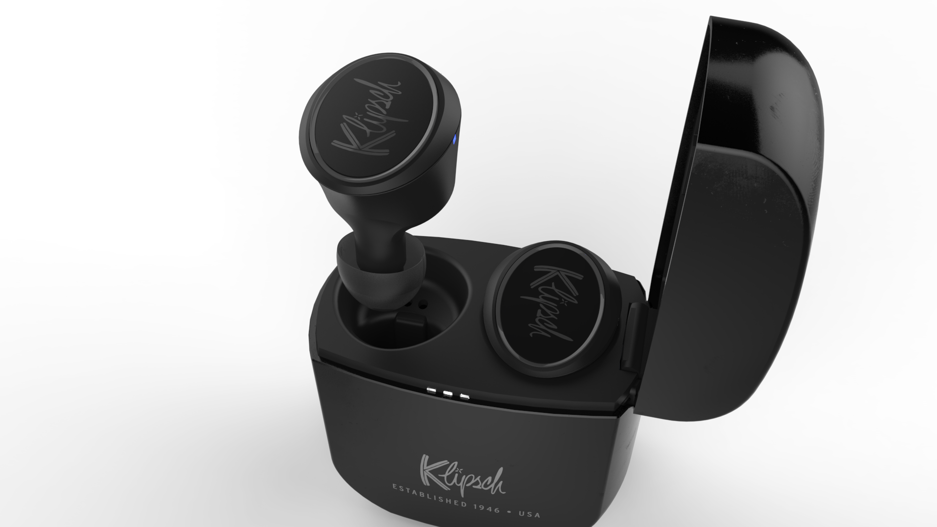 Klipsch T5 True Wireless Earphones (Limited Edition) - Triple Black