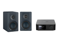 WiiM AMP Ultra Network Stereo Amplifier + Dali Kupid Speakers Package and 5 metres Classic 79 Strand