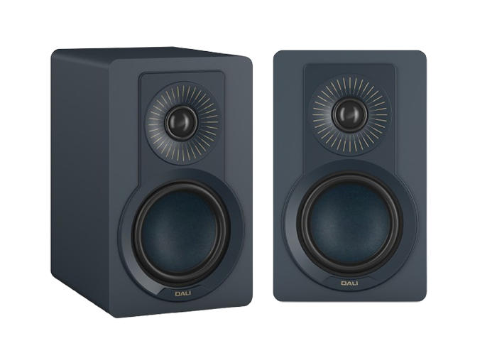 Dali KUPID Compact Bookshelf Speakers - Chilly Blue