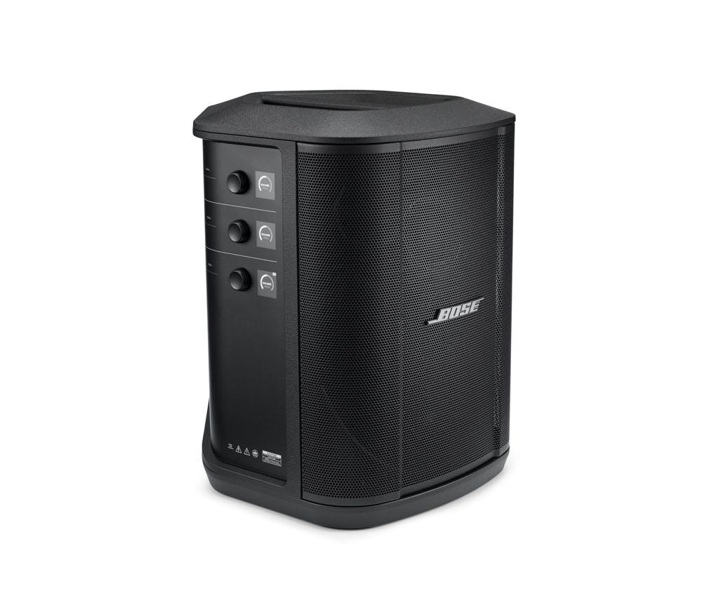 Bose S1 Pro + Adjustable Speaker Pole + Sub 2 Powered Bass Module