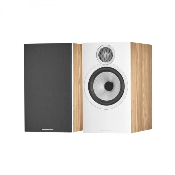 Bowers & Wilkins 606 S3 Stand Mount Speakers – Oak