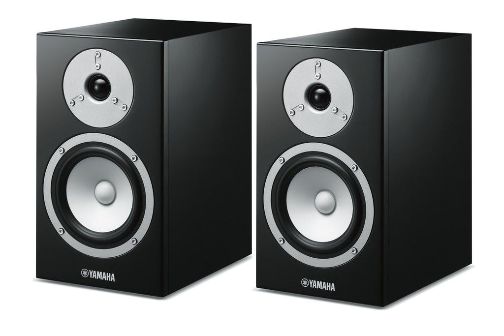 Yamaha R-N600A Network Receiver Amplifier Black & NS-BP301 Black Speakers Bundle