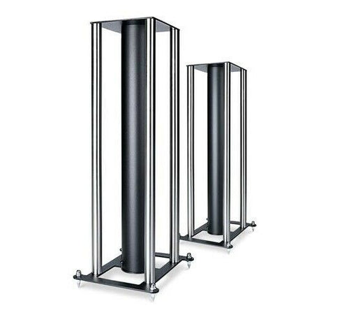 Custom Design FS 104 Signature Speaker Floor Stands - Black / Chrome