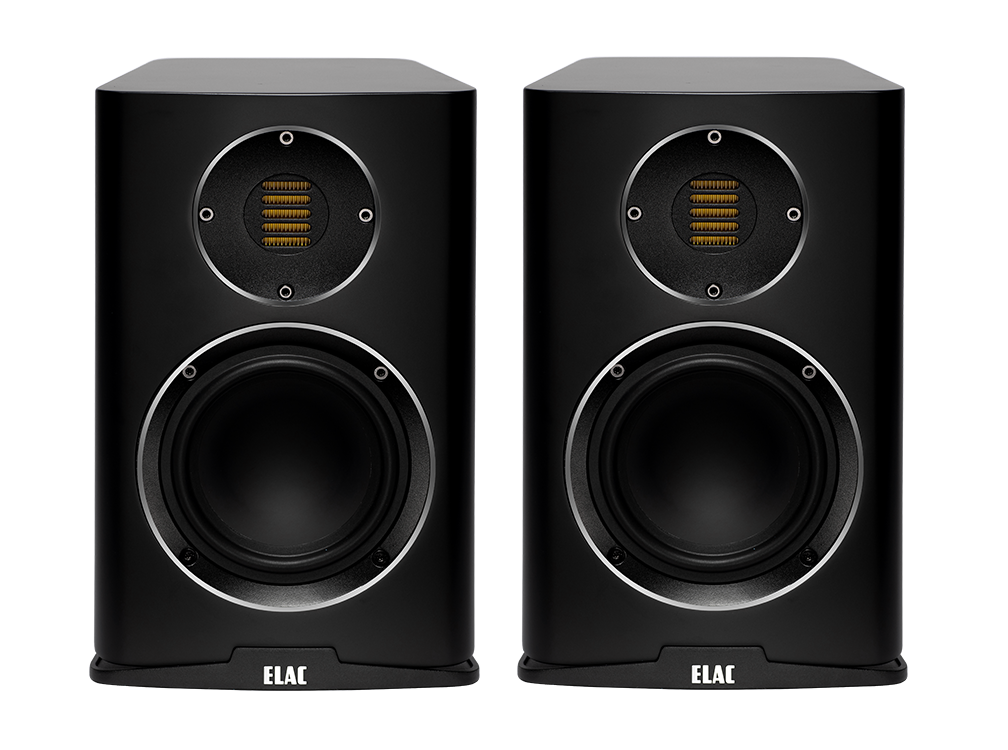 ELAC Carina BS 243.4 Bookshelf Speakers – Satin Black