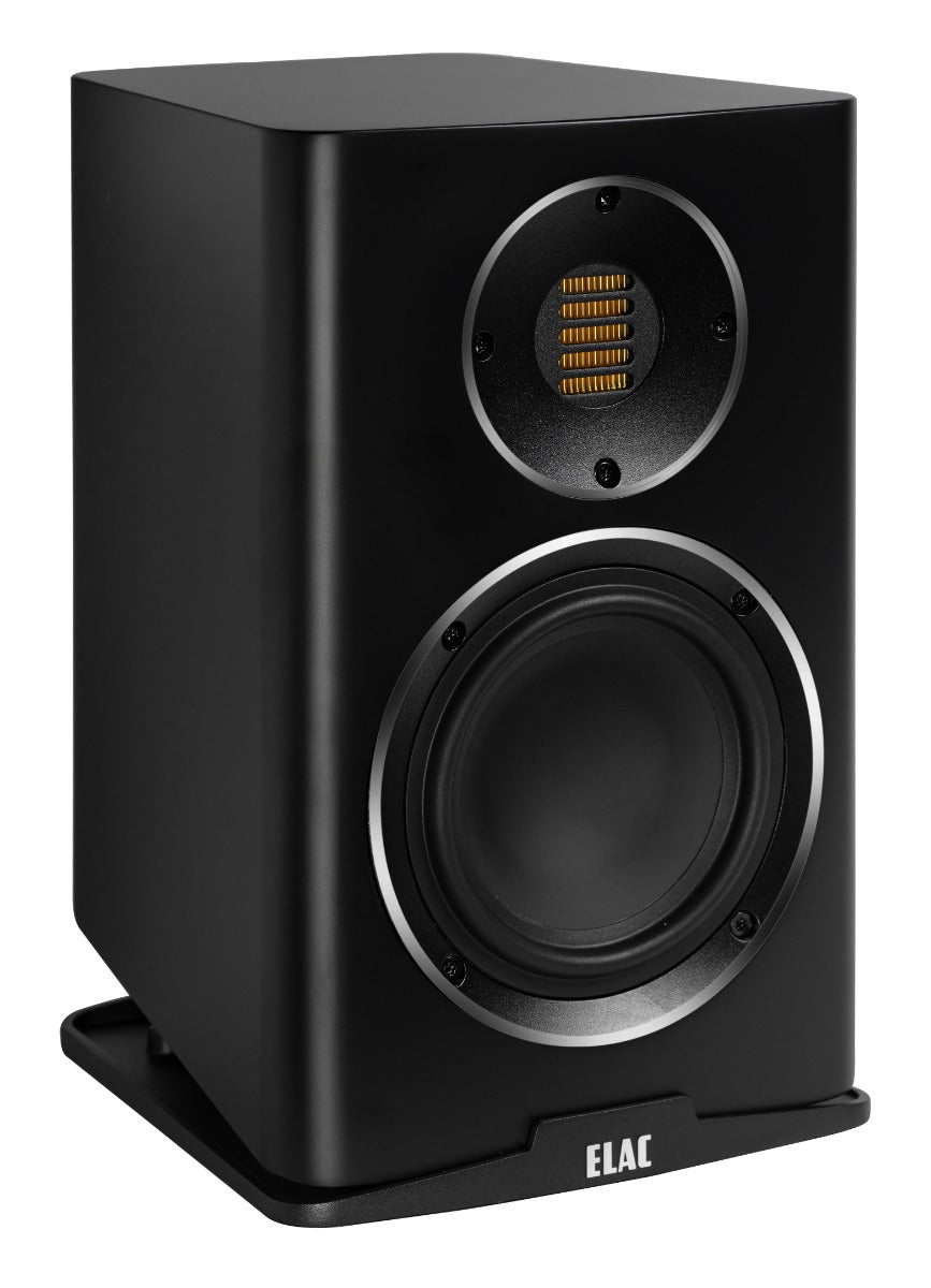 ELAC Carina BS 243.4 Bookshelf Speakers – Satin Black