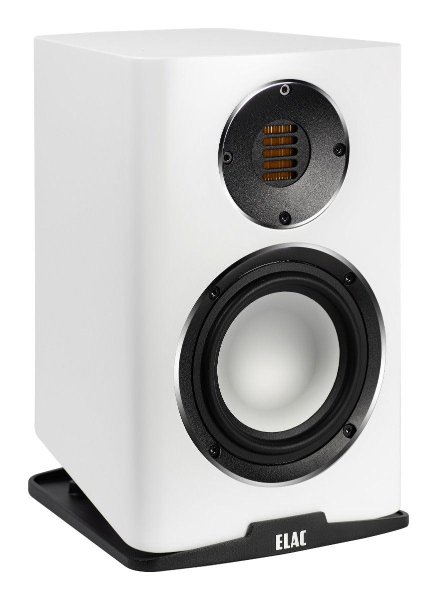 ELAC Carina BS 243.4 Bookshelf Speakers– Satin White