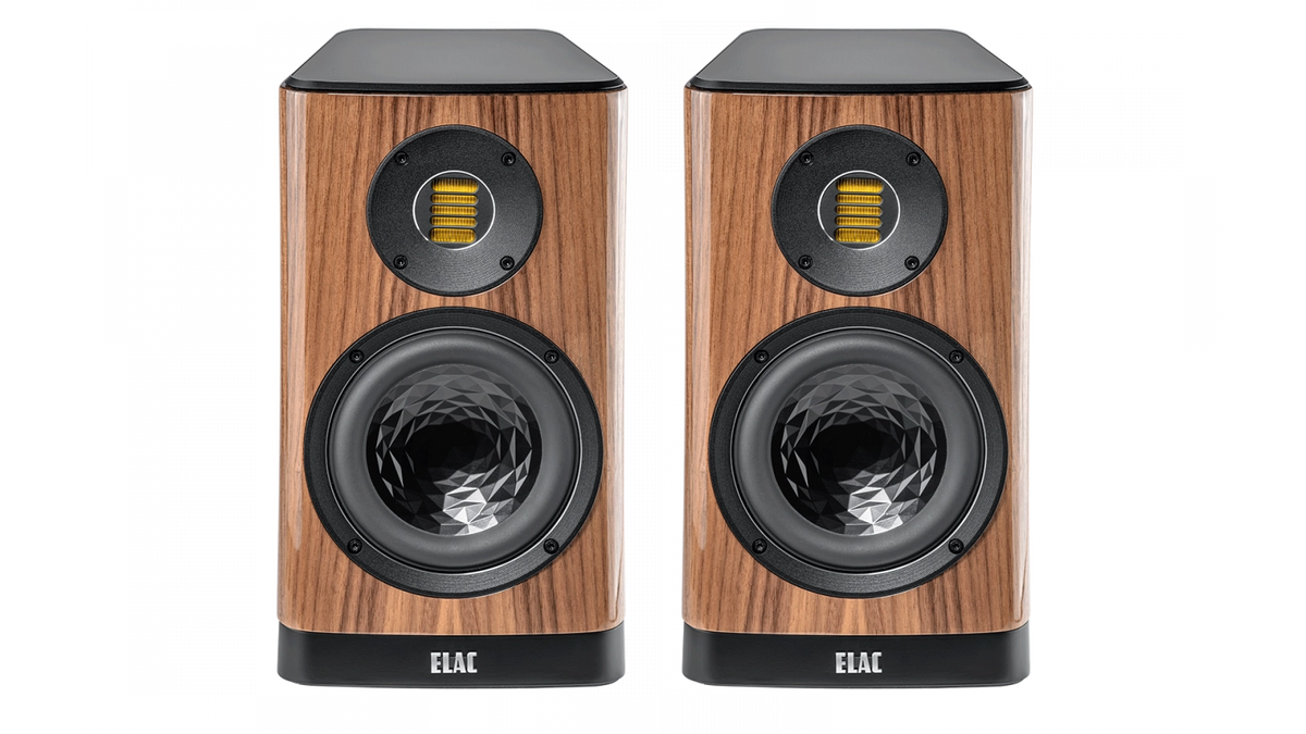 ELAC Vela BS 403.2 Bookshelf Speakers – Gloss Walnut