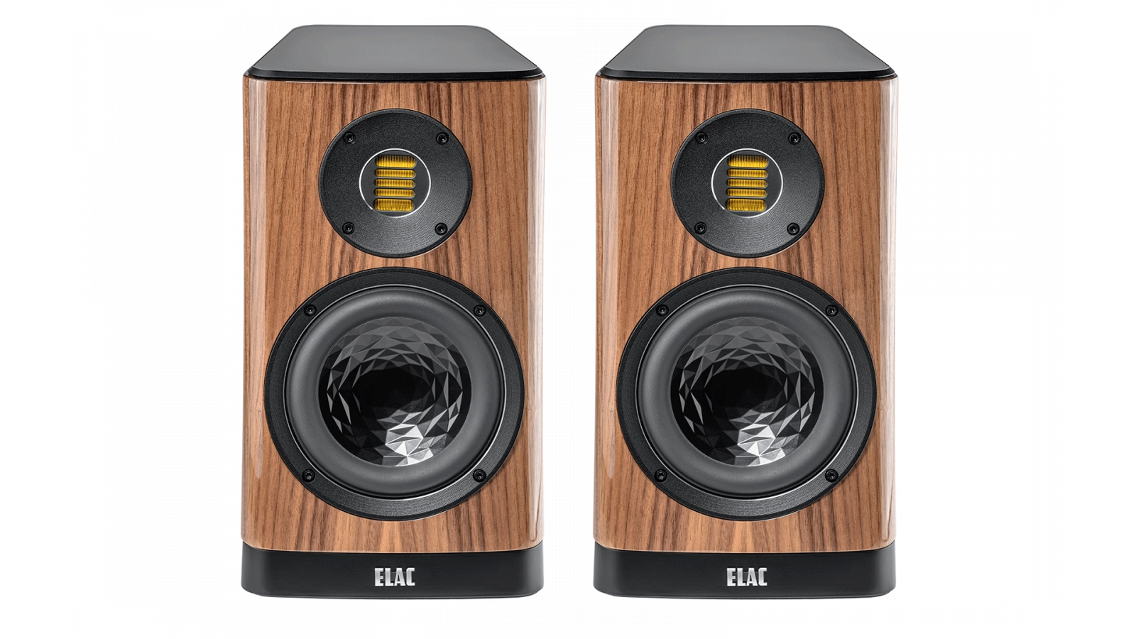 ELAC Vela BS 403.2 Bookshelf Speakers – Gloss Walnut