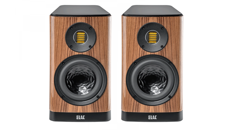 ELAC Vela BS 403.2 Bookshelf Speakers – Gloss Walnut