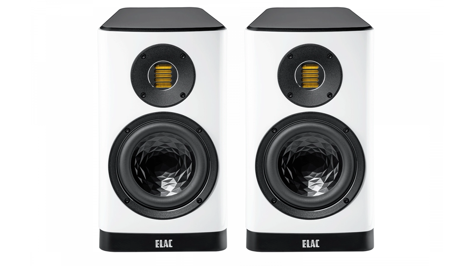 ELAC Vela BS 403.2 Bookshelf Speakers – Gloss White