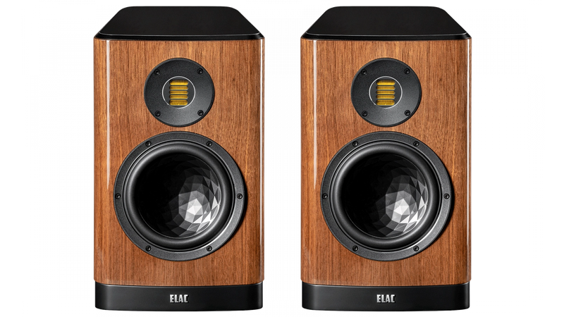 ELAC Vela BS 404.2 Bookshelf Speakers – Gloss Walnut