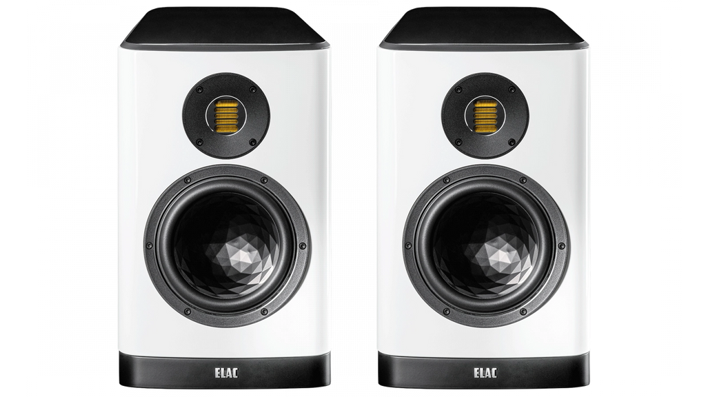 ELAC Vela BS 404.2 Bookshelf Speakers – Gloss White
