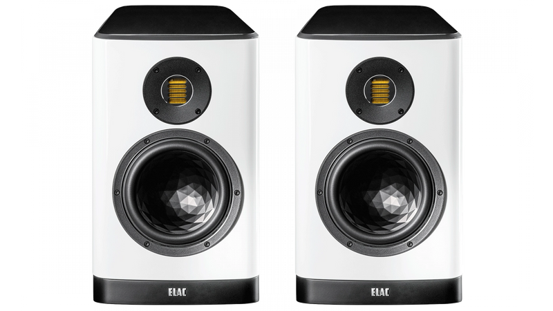 ELAC Vela BS 404.2 Bookshelf Speakers – Gloss White
