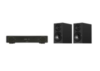 ARCAM A5+ Radia Plus Amplifier + Wharfedale - Diamond 12.1i Bookshelf Speakers Package and 5 metres Classic 79 Strand