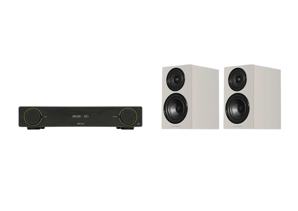 ARCAM A5+ Radia Plus Amplifier + Wharfedale - Diamond 12.1i Bookshelf Speakers Package and 5 metres Classic 79 Strand