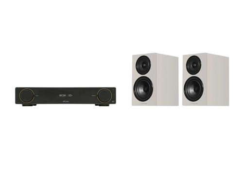 ARCAM A5+ Radia Plus Amplifier + Wharfedale - Diamond 12.1i Bookshelf Speakers Package and 5 metres Classic 79 Strand