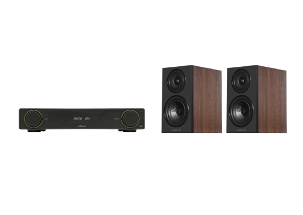 ARCAM A5+ Radia Plus Amplifier + Wharfedale - Diamond 12.1i Bookshelf Speakers Package and 5 metres Classic 79 Strand