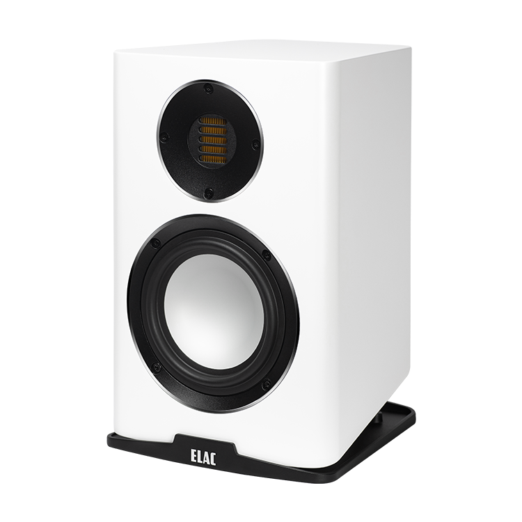 ELAC Carina BS 243.4 Bookshelf Speakers– Satin White