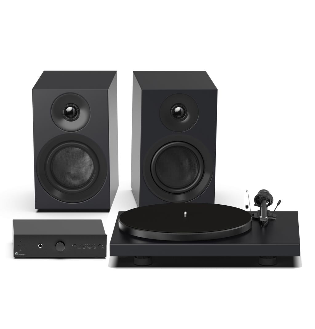 Pro-Ject Colourful Audio System E - Black Satin