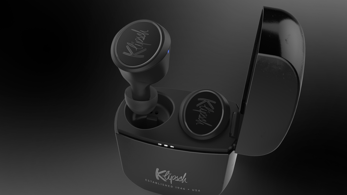 Klipsch T5 True Wireless Earphones (Limited Edition) - Triple Black