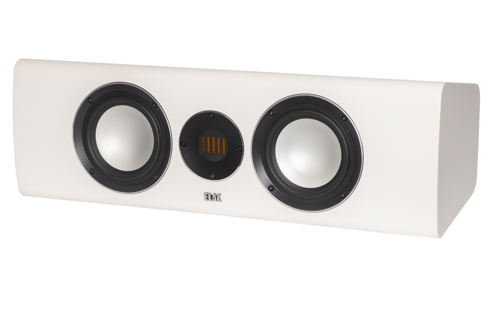 ELAC Carina CC 241.4 Center Channel Speaker – Satin White