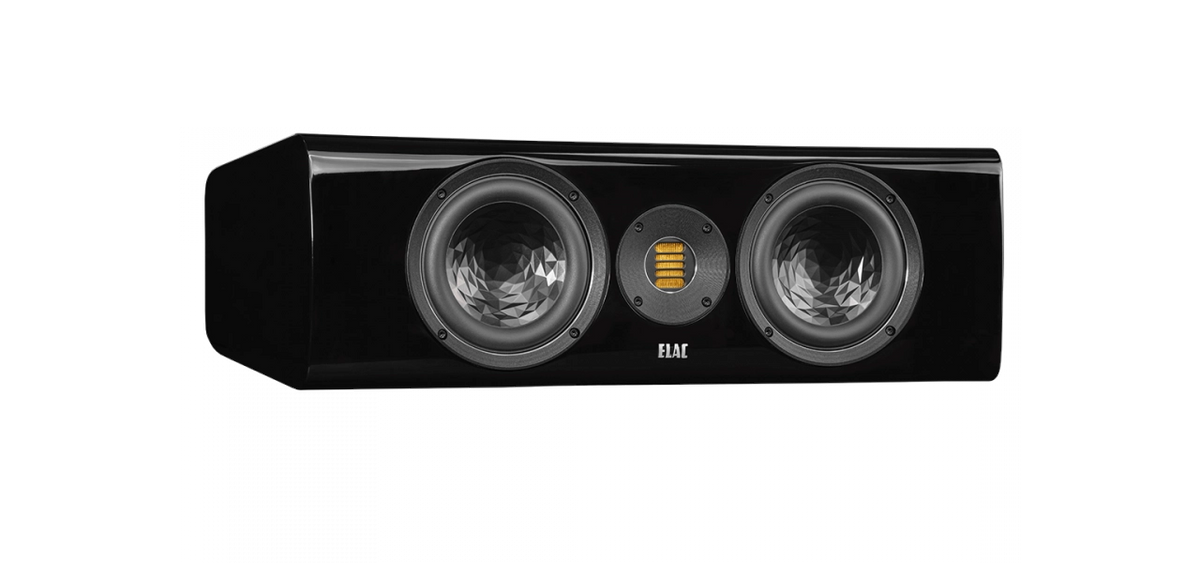 ELAC Vela CC 401.2 Center Channel Speaker – Gloss Black