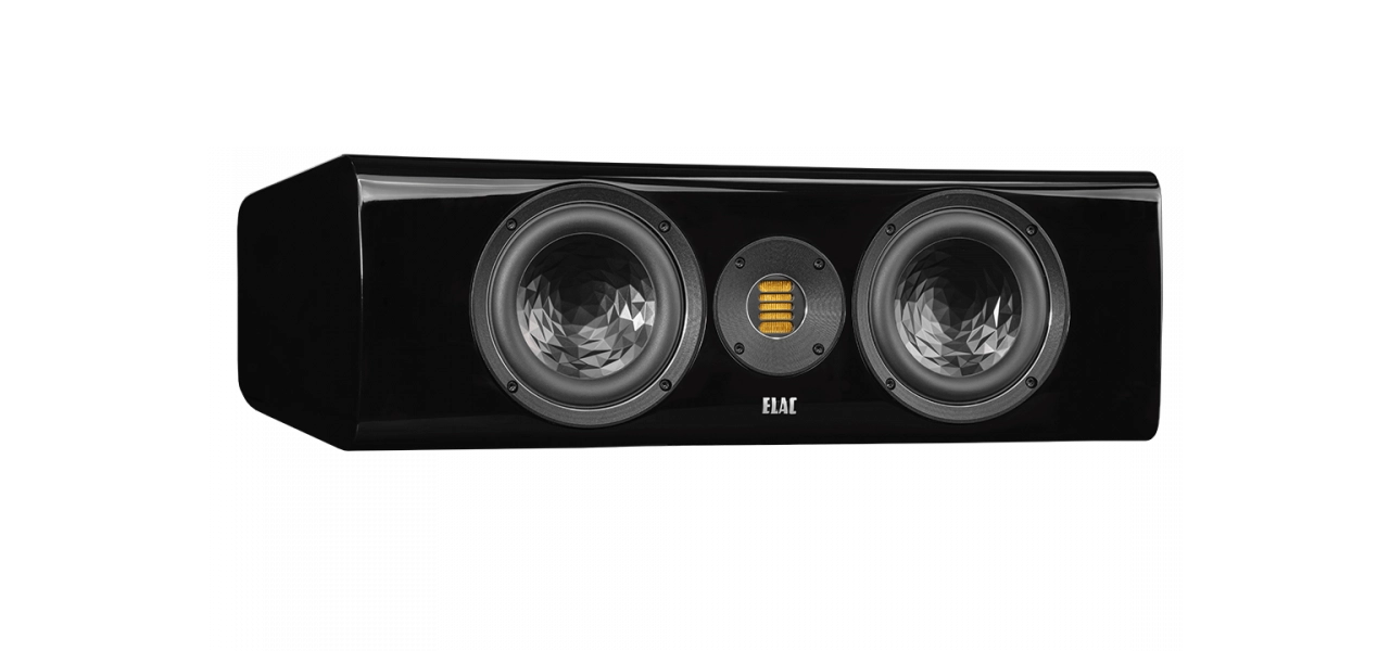 ELAC Vela CC 401.2 Center Channel Speaker – Gloss Black