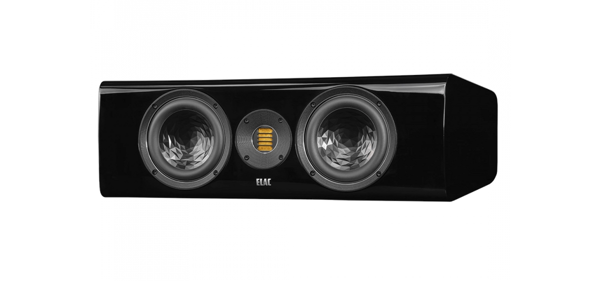 ELAC Vela CC 401.2 Center Channel Speaker – Gloss Black