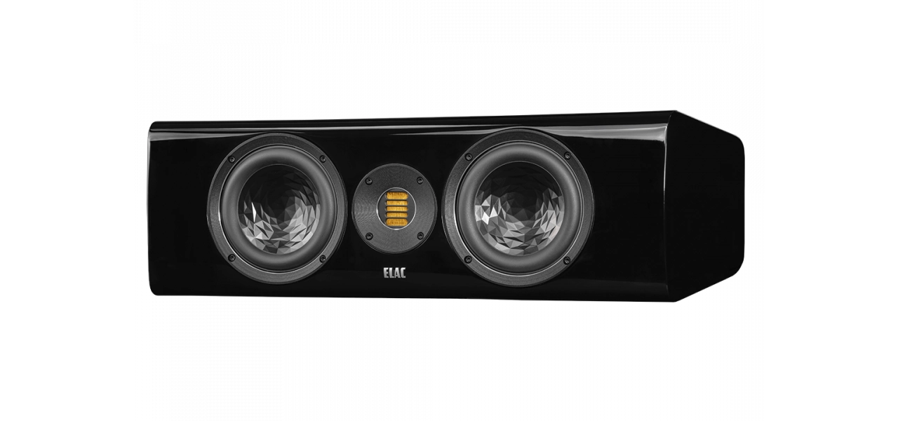ELAC Vela CC 401.2 Center Channel Speaker – Gloss Black