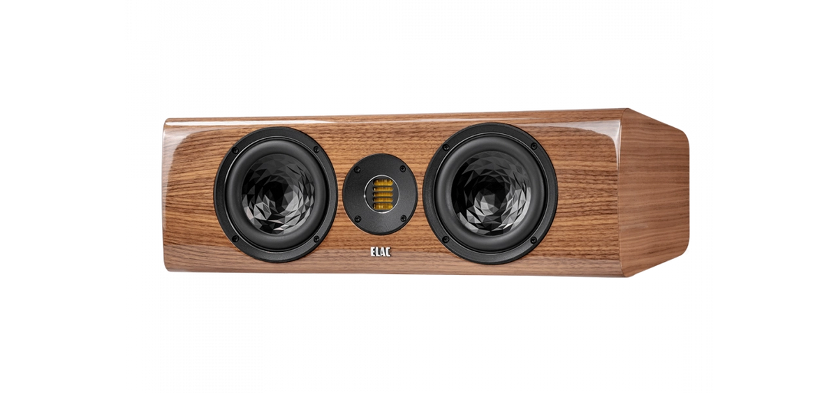 ELAC Vela CC 401.2 Center Channel Speaker – Gloss Walnut