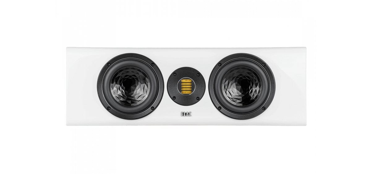 ELAC Vela CC 401.2 Center Channel Speaker – Gloss White