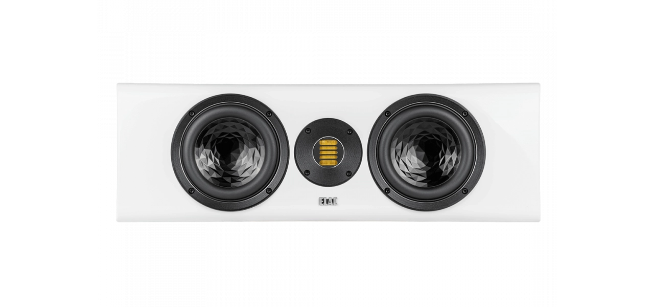 ELAC Vela CC 401.2 Center Channel Speaker – Gloss White