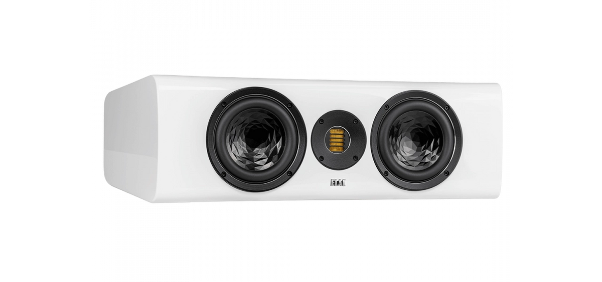 ELAC Vela CC 401.2 Center Channel Speaker – Gloss White