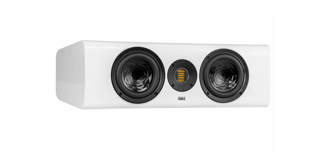 ELAC Vela CC 401.2 Center Channel Speaker – Gloss White
