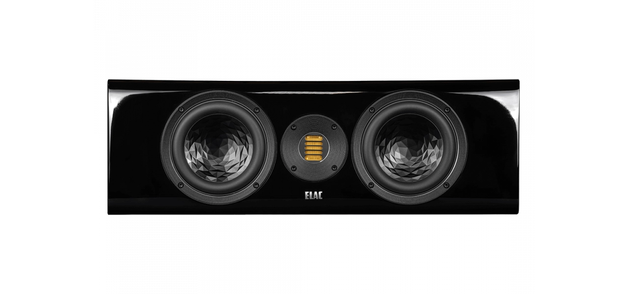 ELAC Vela CC 401.2 Center Channel Speaker – Gloss Black