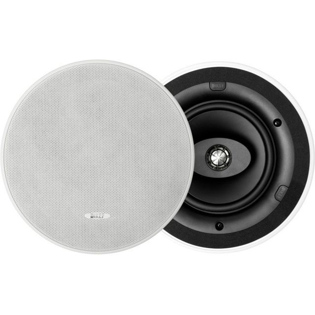 WiiM AMP + X2 KEF Ci160QR - 2 Way 6.5 Inch In Ceiling Speakers