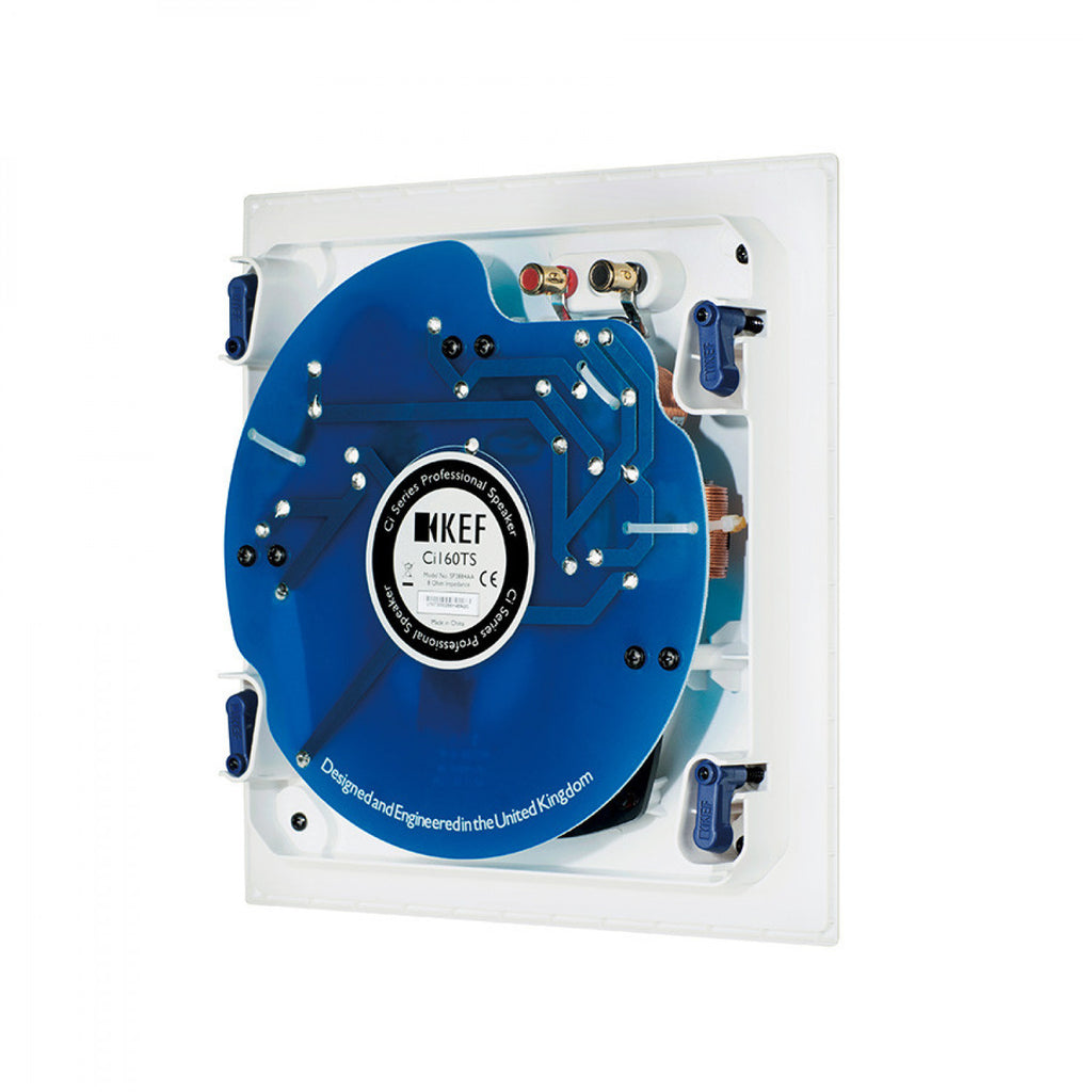 KEF Ci160TS Ultra-Slim In-Wall/In-Ceiling Speaker- Single