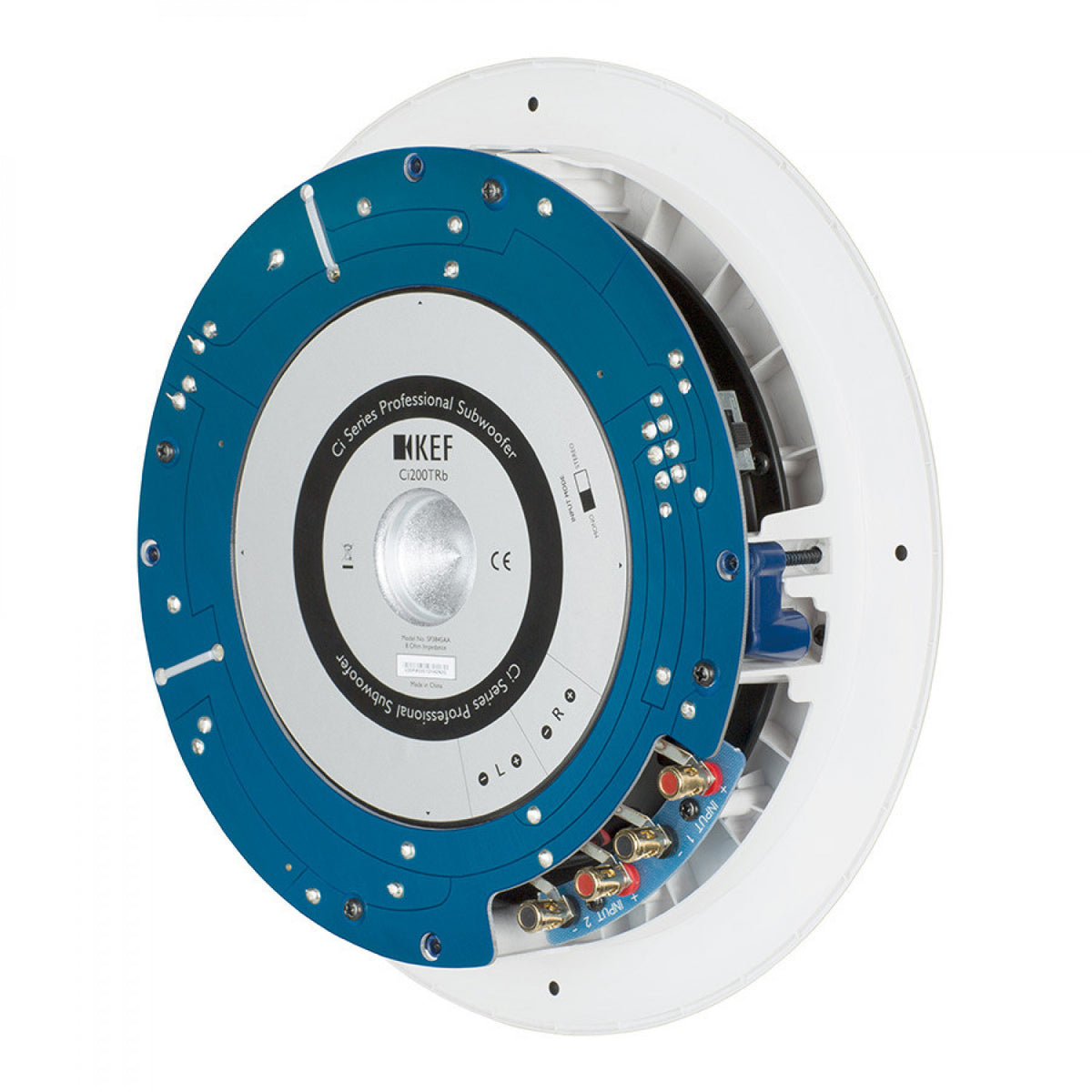 KEF Ci200TRb Ultra Thin In-Wall. In-Ceiling Subwoofer (Single) 