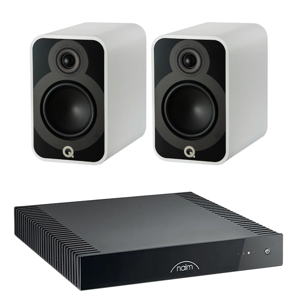 Naim Ci Uniti 102 Streaming Amplifier + Q Acoustics 5020 Bookshelf Speakers