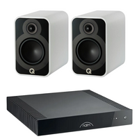 Naim Ci Uniti 102 Streaming Amplifier + Q Acoustics 5020 Bookshelf Speakers