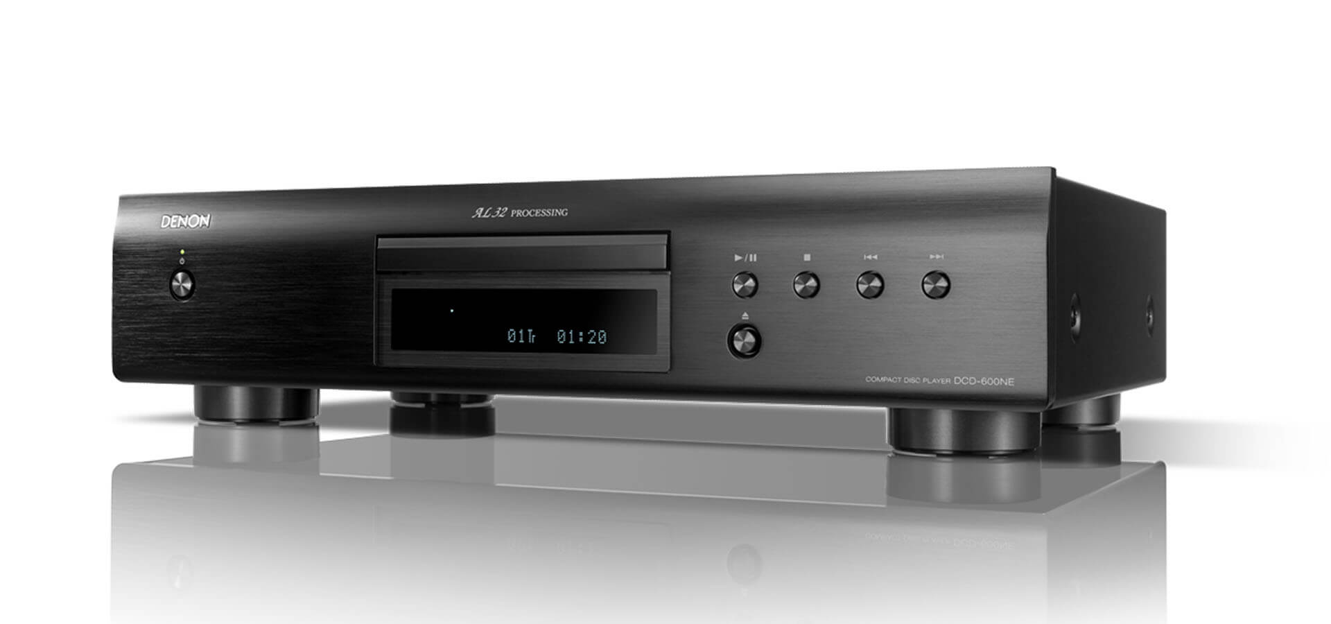 Denon DCD-600NE - CD Player with AL32 Processing - Black