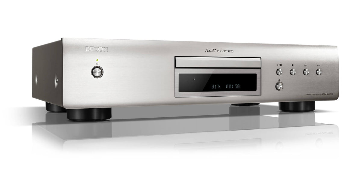 Denon DCD-600NE - CD Player with AL32 Processing - Premium Silver
