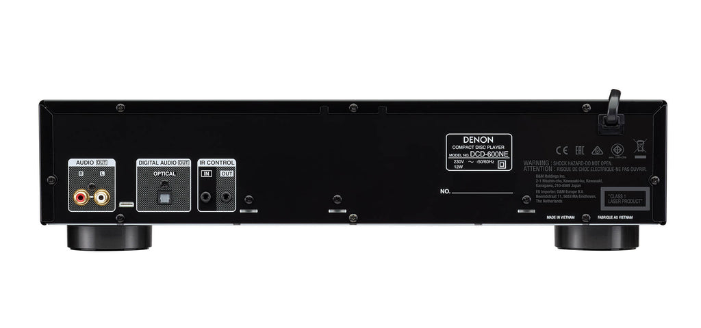 Denon DCD-600NE - CD Player with AL32 Processing - Black