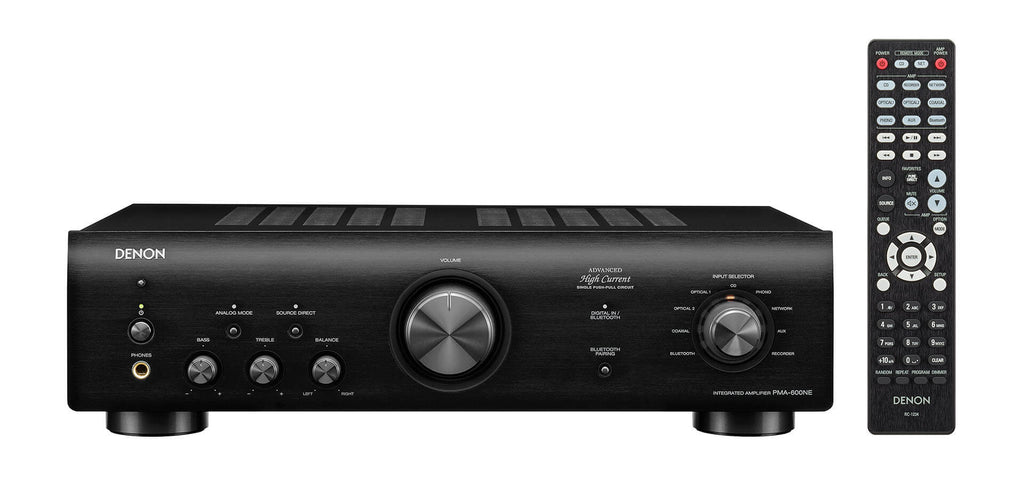 Denon PMA-600NE - Integrated Amplifier with 70W Power per Channel - Black