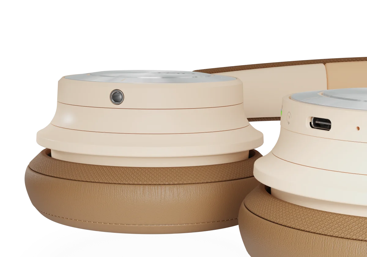 DALI IO-8 CARAMEL WHITE - Wireless Hi-Fi ANC Headphones